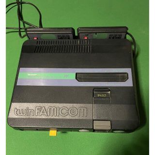 シャープ(SHARP)のツインファミコン　本体　ジャンク　シャープ製(家庭用ゲーム機本体)