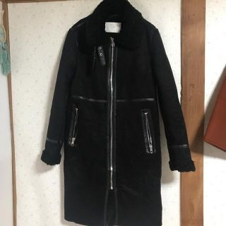 ザラ(ZARA)のzara フェイクボアコート(ムートンコート)