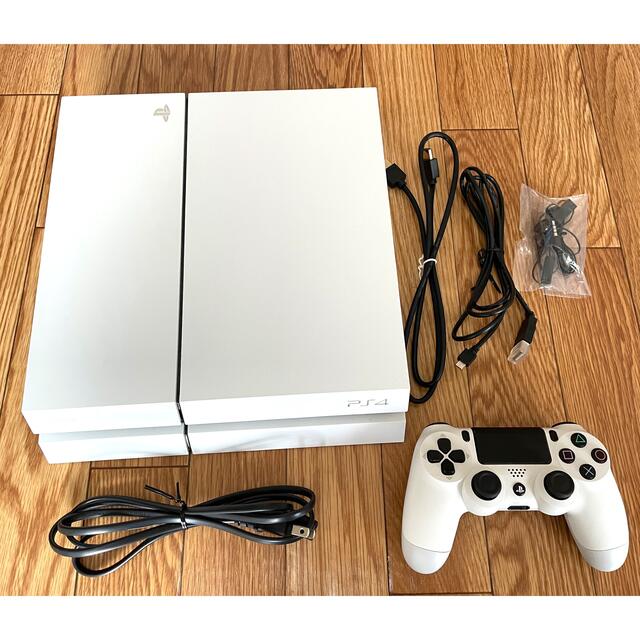 ps4本体 CUH-1100A 500G ホワイト ソフト二本付き - www.sorbillomenu.com