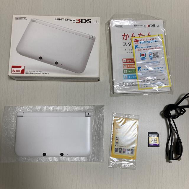 ゲームソフトゲーム機本体Nintendo 3DS  LL 本体 ホワイト