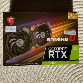 MSI GeForce  RTX 3060 GAMING X 12G(PCパーツ)