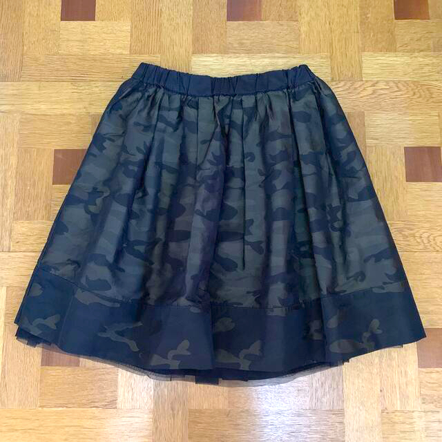 【美品】チュールスカート　リバーシブル レディースのスカート(ミニスカート)の商品写真