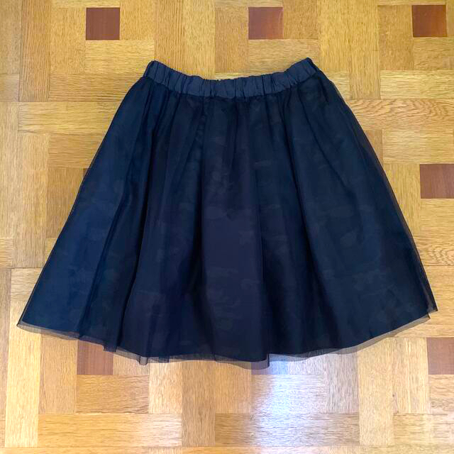 【美品】チュールスカート　リバーシブル レディースのスカート(ミニスカート)の商品写真