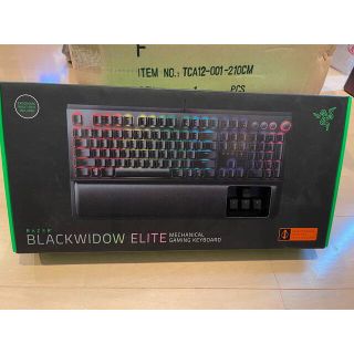 レイザー(LAZER)のRazer ゲーミングキーボード BLACKWIDOW ELITE (PC周辺機器)