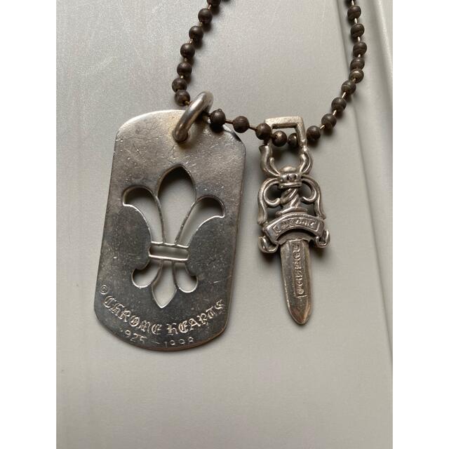 夜空 【希少】クロムハーツ Chrome Hearts フルジップ ダガーチャーム