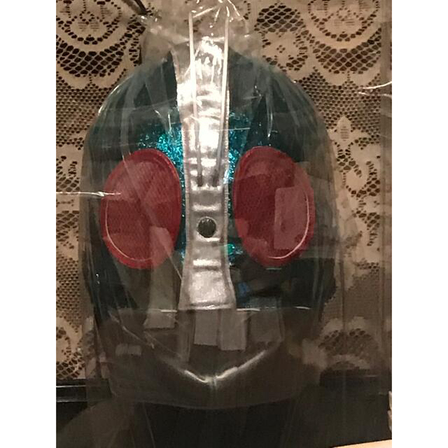 レア仮面ライダープロレスマスク仮面ライダー旧１号フィギュア付き