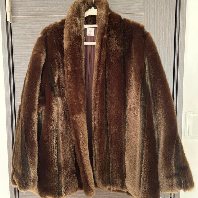 レディース＜6(ROKU)＞FAKE MINK FUR COAT/コート