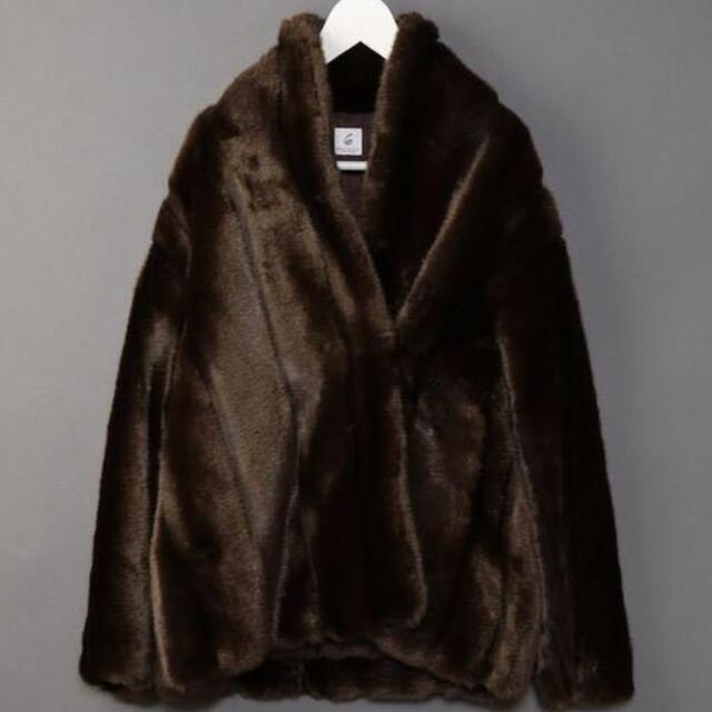 BEAUTY&YOUTH UNITED ARROWS(ビューティアンドユースユナイテッドアローズ)の＜6(ROKU)＞FAKE MINK FUR COAT/コート レディースのジャケット/アウター(毛皮/ファーコート)の商品写真