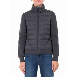 モンクレール(MONCLER)のサイズL■モンクレール■フリルxニットxウールダウンジャケット■新品本物(ダウンジャケット)