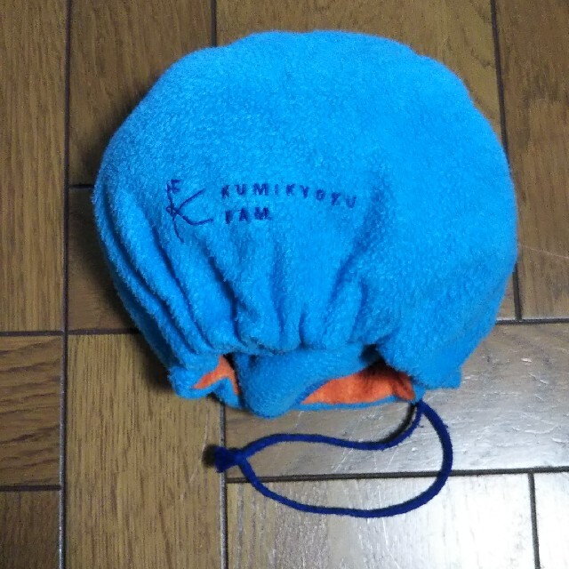 kumikyoku（組曲）(クミキョク)の組曲 帽子 手袋 マフラー 3点セット 男の子 水色 オレンジ フリース 温か キッズ/ベビー/マタニティのこども用ファッション小物(マフラー/ストール)の商品写真
