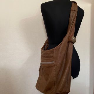 シーバイクロエ(SEE BY CHLOE)のシーバイクロエ　レザーショルダーバッグ　ブラウン(ショルダーバッグ)