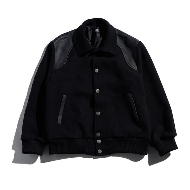 UNTORN COdee cozy varsity jacket スタジャン　L メンズのジャケット/アウター(スタジャン)の商品写真