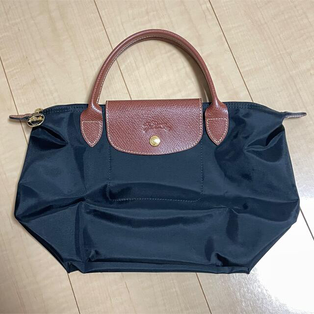 LONGCHAMP プリアージュ S ハンドバッグ　ロンシャン  ブラック