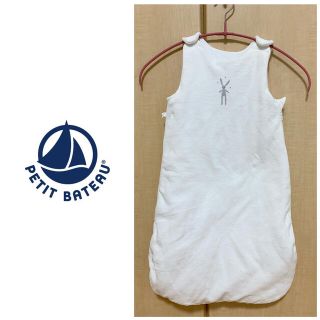 プチバトー(PETIT BATEAU)のプチバトー　ジゴトゥーズ　スリーパー　オーガニックコットン　着る布団　おくるみ(おくるみ/ブランケット)