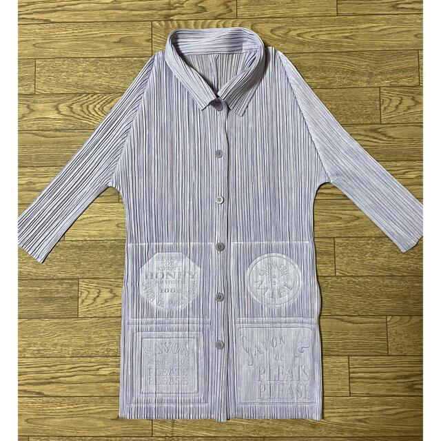 イッセイミヤケPLEATS PLEASE】希少型押しワンピ - iplace.co.il