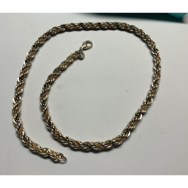 Tiffany & Co. - TIFFANY&Co ティファニー 14Kコンビネックレス Tiffany & Co. - TIFFANY&Co ティファニー 14Kコンビネックレス