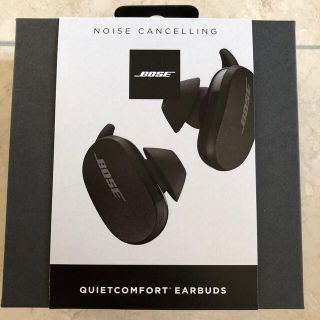 ボーズ(BOSE)の値下げ！【新品】Bose Quiet Comfort Earbuds ブラック(ヘッドフォン/イヤフォン)