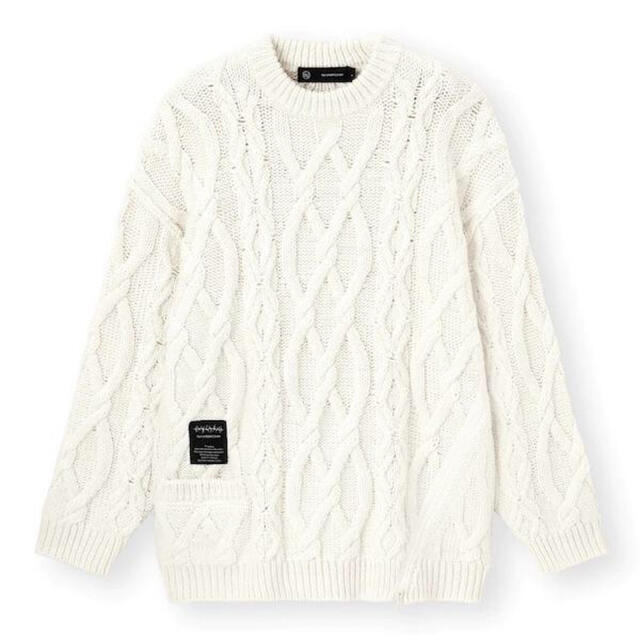 GU - GU×UNDERCOVER オーバーサイズケーブルニットの通販 by へ GU - GU×UNDERCOVER オーバーサイズケーブルニットの通販 by へ