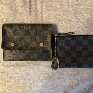 ルイヴィトン(LOUIS VUITTON)のルイヴィトン　カード&小銭入れ　ダミエ(コインケース/小銭入れ)