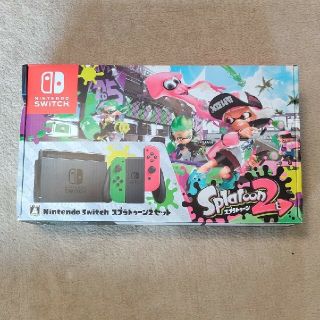 ニンテンドースイッチ(Nintendo Switch)のNintendo Switch スプラトゥーン2 セット　ソフト付き(家庭用ゲーム機本体)