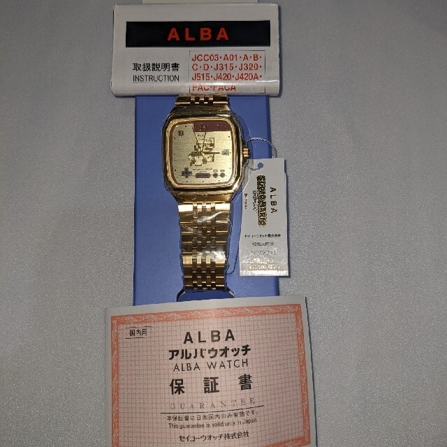 ALBA スーパーマリオブラザーズ 流通限定モデル 腕時計 acck711