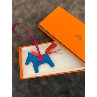 エルメス(Hermes)の【美品】【クロコ】HERMESエルメス ロデオチャームタッチPM Z刻印(バッグチャーム)