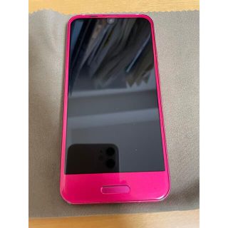 アクオス(AQUOS)のジャンク au AQUOS R compact SHV41 ローズピンク(スマートフォン本体)