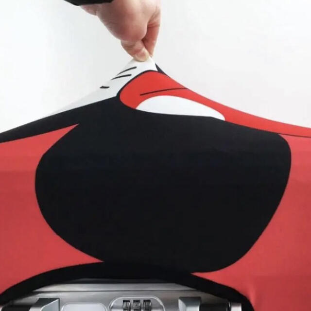 Disney(ディズニー)のラスト1点　スーツケースカバー　ピンクミニー XL コスメ/美容のベースメイク/化粧品(その他)の商品写真