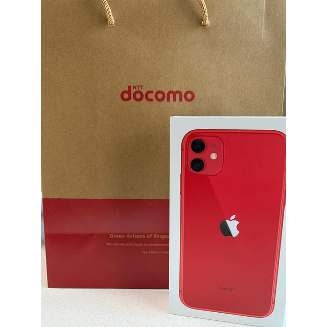土日限定価格❗️「iPhone11 64GB レッド✖︎ブラック