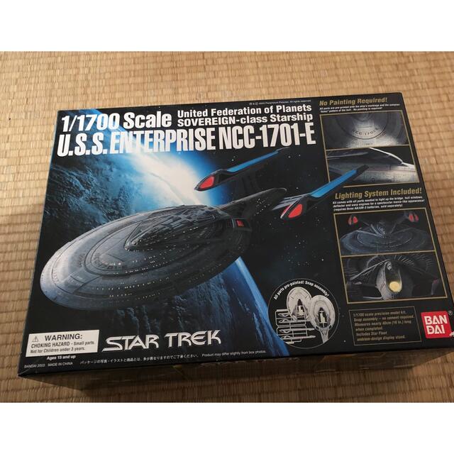 スタートレック エンタープライズ プラモデル NCC-1701-E 未組立 訳