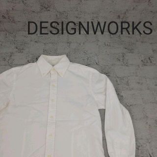 デザインワークス(DESIGNWORKS)のDESIGNWORKS デザインワークス 長袖ボタンダウンシャツ(シャツ)