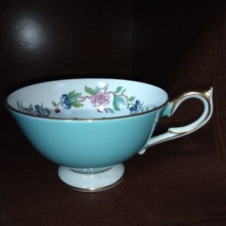 エインズレイ(Aynsley China)のエインズレイの水色ティーカップ(グラス/カップ)