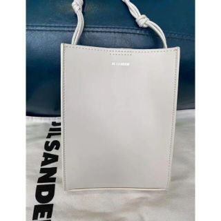 ジルサンダー(Jil Sander)の限定値下げ！訳ありJIL SANDER タングル　ショルダーバッグ　ホワイト(ショルダーバッグ)