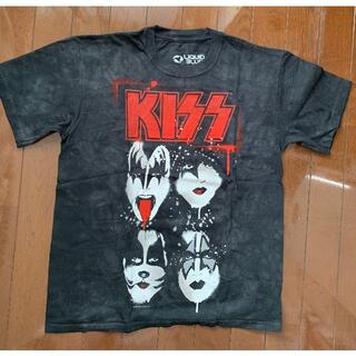 KISS FACES MENS TEE size S(Tシャツ/カットソー(半袖/袖なし))