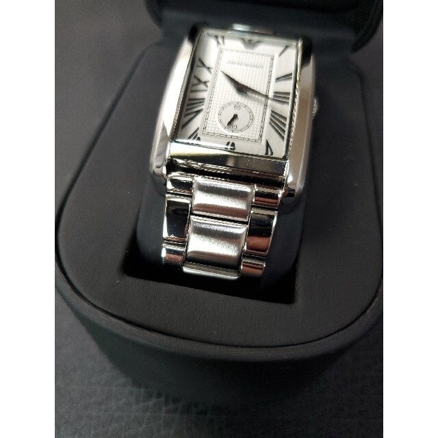 Emporio エンポリオアルマーニ AR1607 メンズ腕時計の通販 by タンポポ腕時計｜エンポリオアルマーニならラクマ Armani - 極美品 腕回り20.5cm 低価最新品
