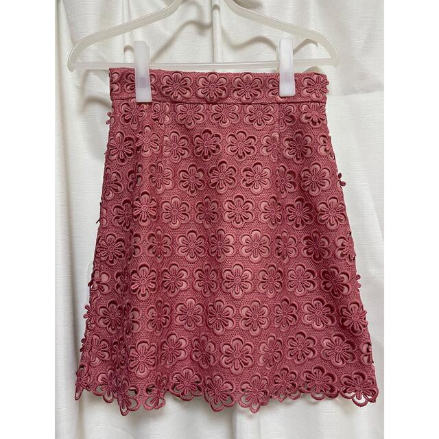 Lily Brown(リリーブラウン)のリリーブラウン　花柄スカート レディースのスカート(ミニスカート)の商品写真