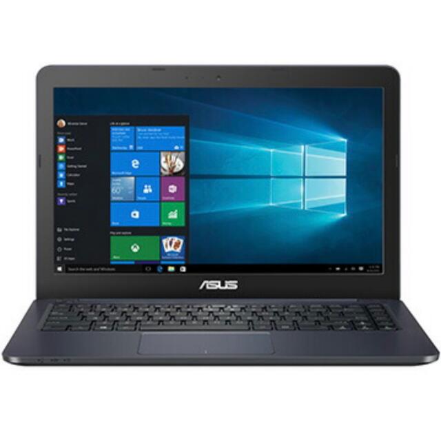 ASUS ノートPC 14型 E2-7015 4G eMMc64G ブルー