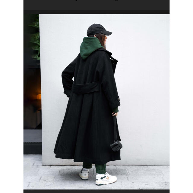 aclent Antique volume long coat  レディースのジャケット/アウター(ロングコート)の商品写真