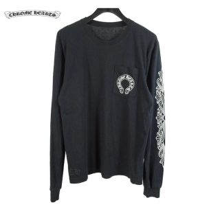 クロムハーツ(Chrome Hearts)のCHROME HEARTS ホースシュープリントカットソー ロンT クロムハーツ(Tシャツ/カットソー(七分/長袖))