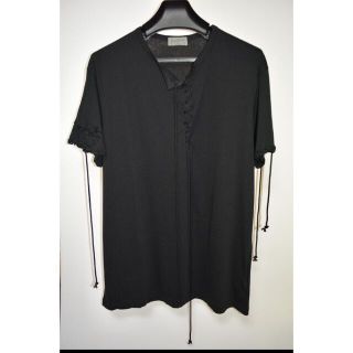 ヨウジヤマモト(Yohji Yamamoto)のyohjiyamamoto 19ss 紐カットソー(Tシャツ/カットソー(半袖/袖なし))