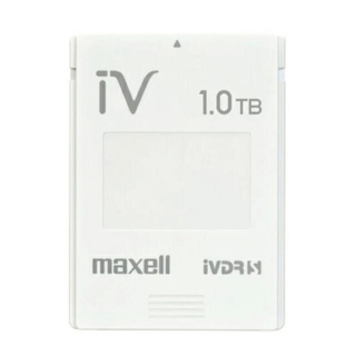 マクセル(maxell)のマクセル maxell iVDR-S カラーカセットHDD アイヴィ 1TB(その他)