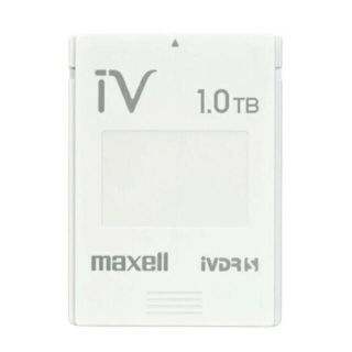 マクセル(maxell)のマクセル maxell iVDR-S カラーカセットHDD アイヴィ 1TB(その他)