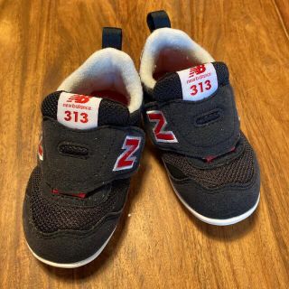 【美品】new balance 313 ブラック 13.0cm(スニーカー)