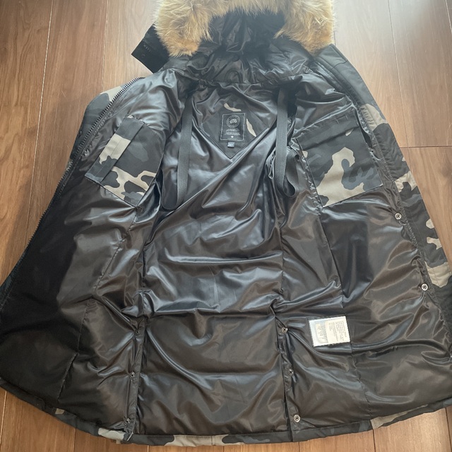 CANADA カナダグース シェルバーン ブラックレーベル カモフラの通販 by t|カナダグースならラクマ GOOSE - CANADA GOOSE 新品特価