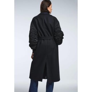 新品未使用タグ付き ZARA ザラ マッチングボンバーコート M
