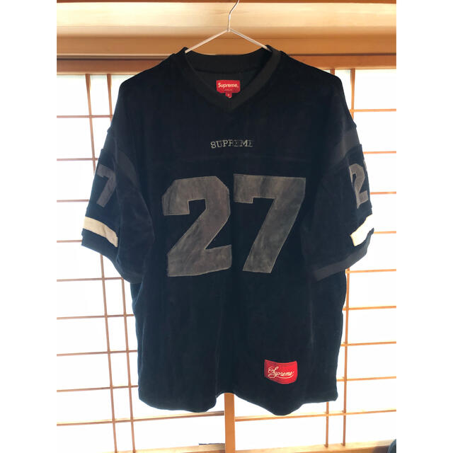 速くおよび自由な シュプリーム Supreme Velour Football Jersey M