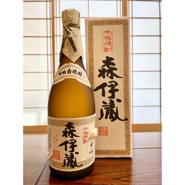 森伊蔵 720ml ラベル剥がれ 食品/飲料/酒の酒(焼酎)の商品写真