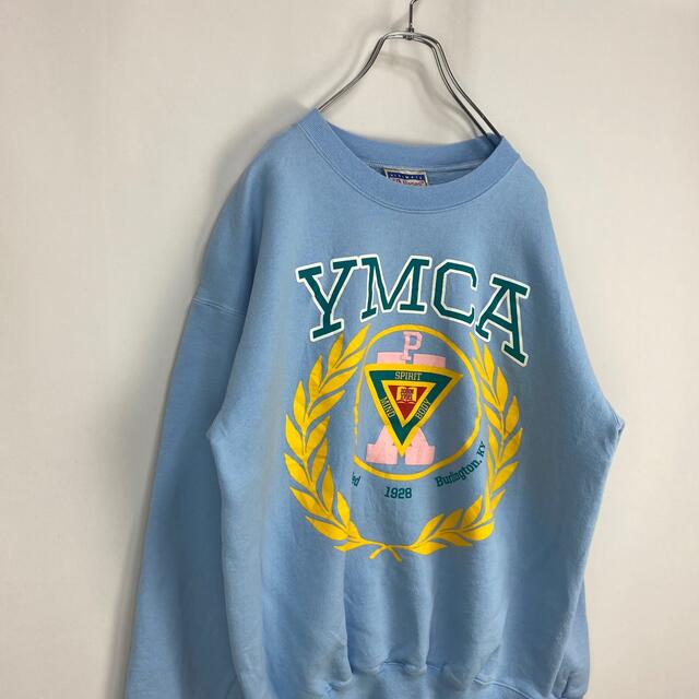 Hanes(ヘインズ)の【SALE】YMCA レトロ ビックロゴ トレーナー スウェット メンズのトップス(スウェット)の商品写真