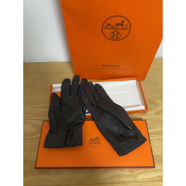 HERMES 手袋 グローブ ソヤ Soya