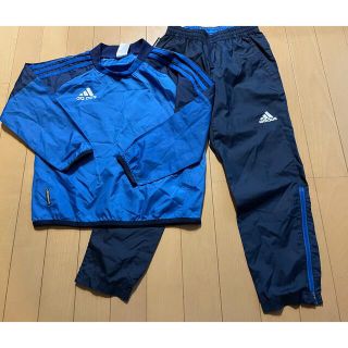 アディダス(adidas)のkids120 adidas上下セットとUNIQLOズボンセット　プラスピステ赤(その他)